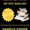 PGT Englsih Sample Paper
