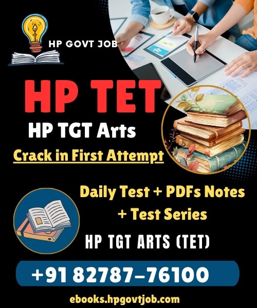 HP TET TGT Arts Study Materials